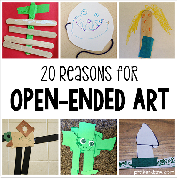20 Reasons for Open Ended Art