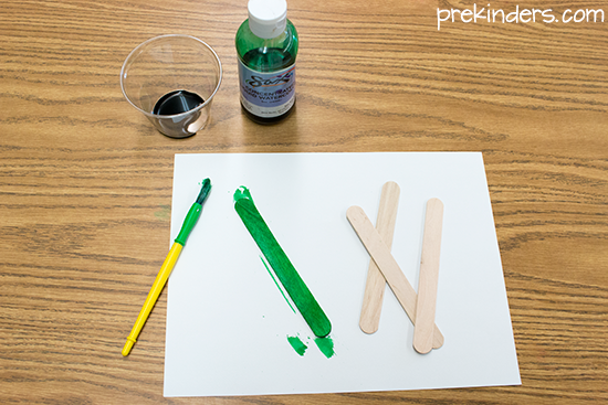 Teacher Tip: color your own craft sticks
