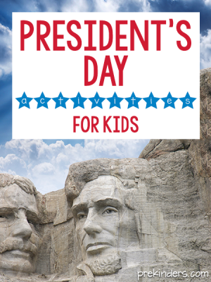 President's Day Activities for Preschool Kids