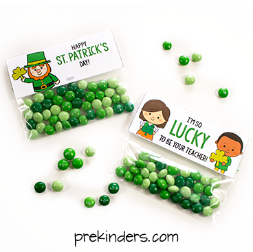 St. Patrick's Treat Bag Topper