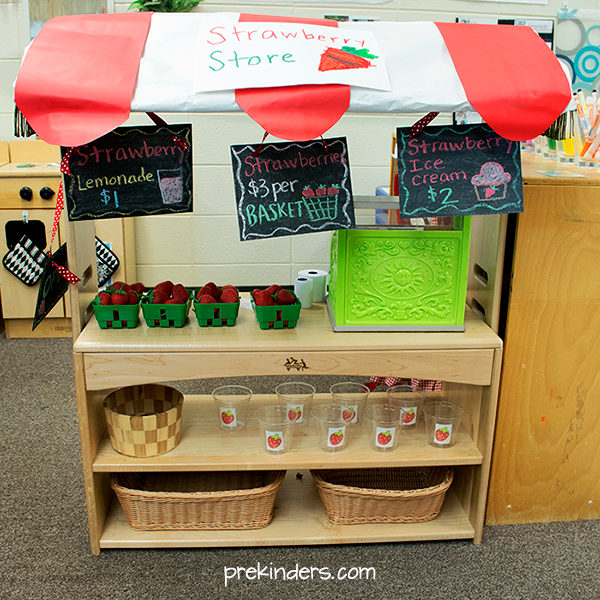 Strawberry Dramatic Play