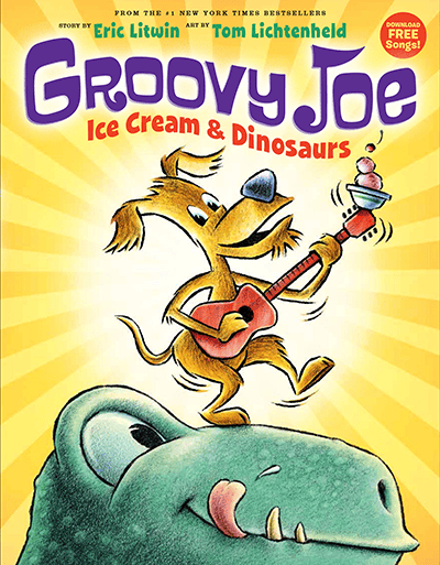 groovy Joe ice cream and dinosaurs