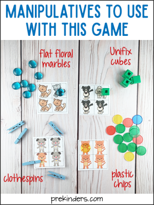 Pets Same and Different Games for Visual Discrimination - PreKinders