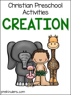 Creation Story Christian Preschool Activities