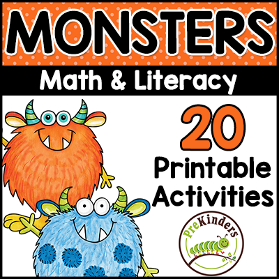 Monster Math & Literacy Printables