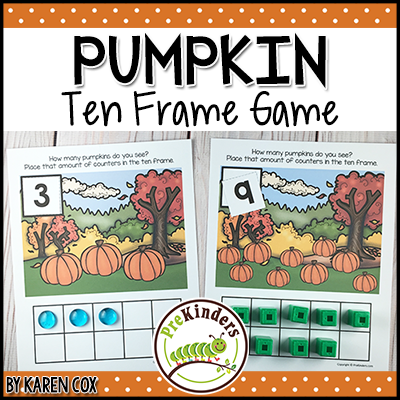 Pumpkin 10 Frame Game