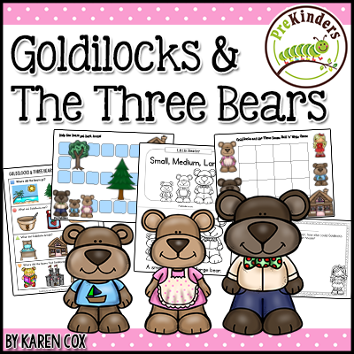 Goldilocks Preschool Pack