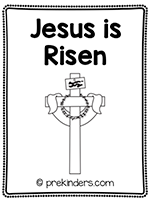 Easter: Jesus is Risen Print & Fold Book