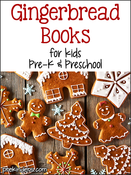 Gingerbread Books For Pre K Preschool Kids PreKinders