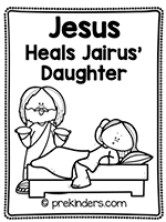 Jesus Heals Jairus' Daughter Book