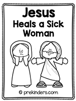 Jesus Heals Sick Woman Mini Book