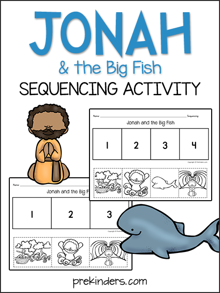 Jonah and the Big Fish: Sequencing Activity