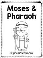 Moses & Pharaoh Print & Fold Book