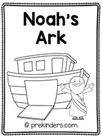 Noah's Ark Print & Fold Book
