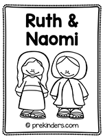 Ruth & Naomi Print & Fold Mini Book