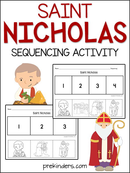 Saint Nicholas: Sequencing Activity
