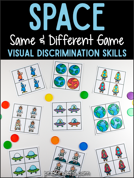 Space Same and Different Game: Visual Discrimination Skills