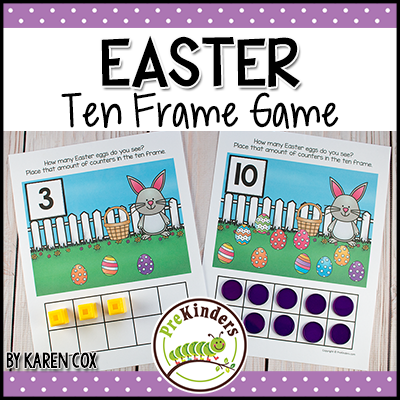 Easter 10 Frame Game