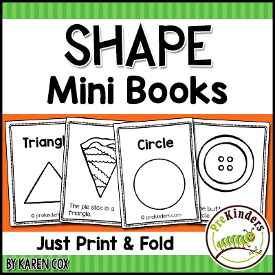 Shape Mini Books: printable packet