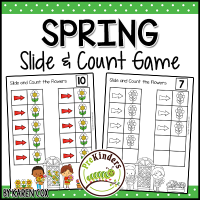 Spring Slide & Count Game