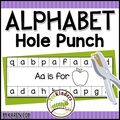 Alphabet Hole Punch Cards