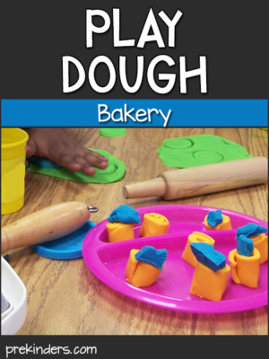 Play Dough Bakery for Fine Motor Fun