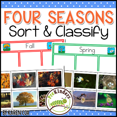 Seasons Sort and Classify