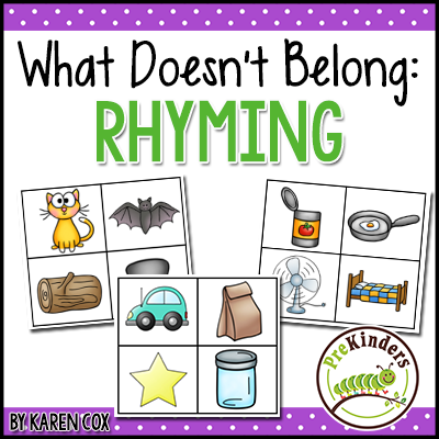 What Doesn't Belong Rhyming (TPT)