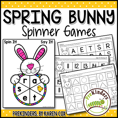 Easter Spinner Games