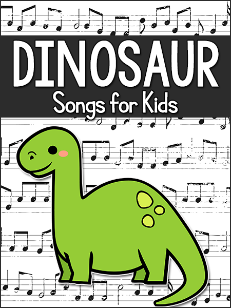 Dinosaur Songs for Kids in Preschool, Pre-K, Kindergarten - PreKinders