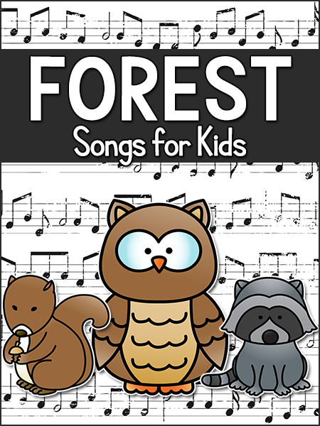 Forest Animal Songs for Kids - PreKinders