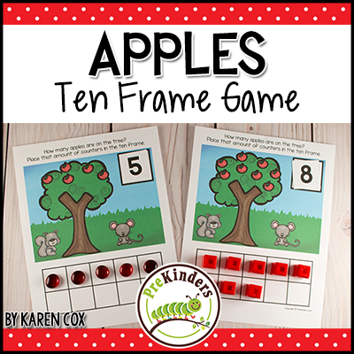 apple ten frame