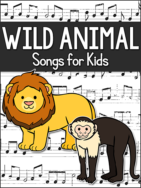 Wild Animal Songs for Kids | Zoo | Jungle | Safari - PreKinders