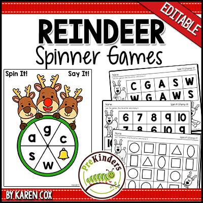 Christmas Reindeer Spinner Games