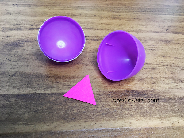 Egg Hunt Ideas: Shapes