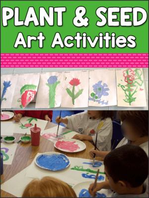 Plant and Seed Art Activities for Preschool, Pre-K