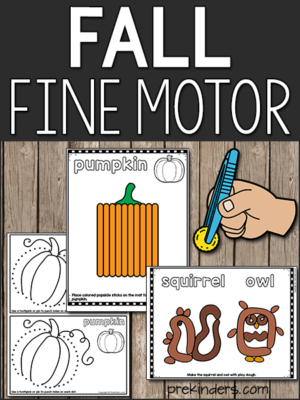 Fall Fine Motor