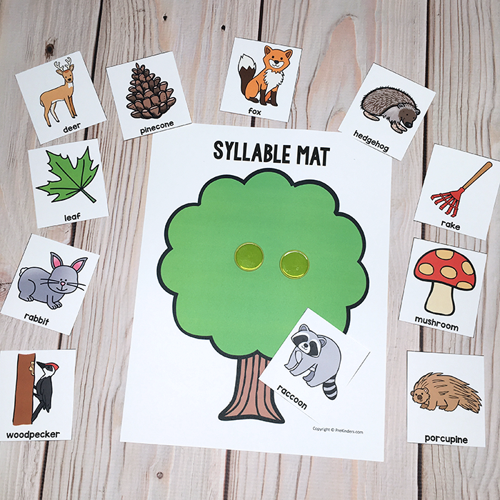 Forest Syllable Activity
