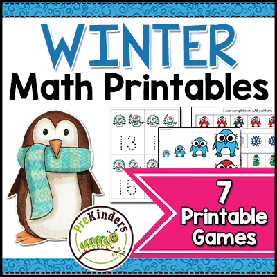 Winter Math Preschool Activities