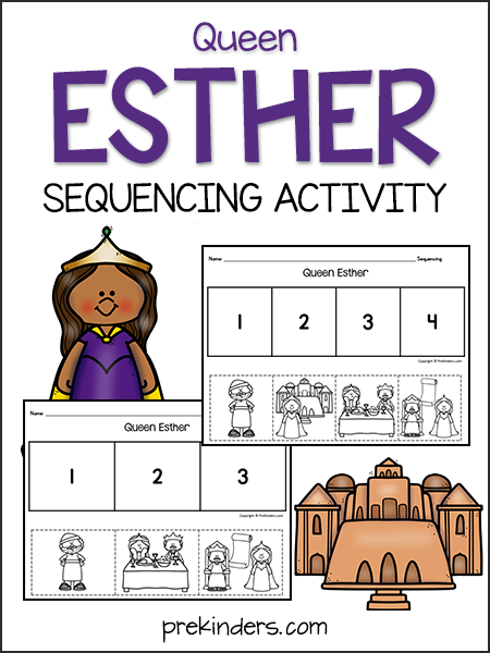 Queen Esther Sequencing Activity
