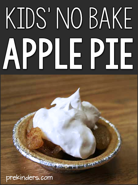 apple pie for kids to cook