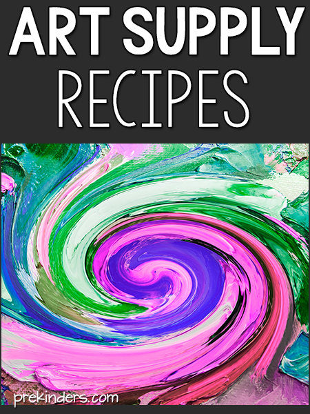 Art Supply Recipes