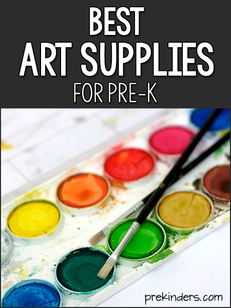 Best Art Supplies for Pre-K - PreKinders