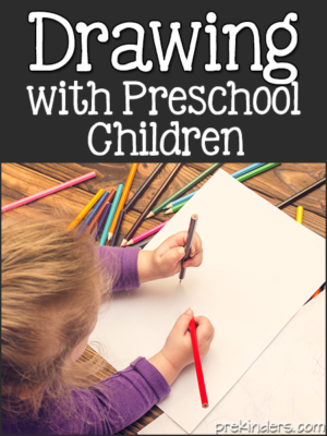 art activities in preschool Drawing with Preschool Children
