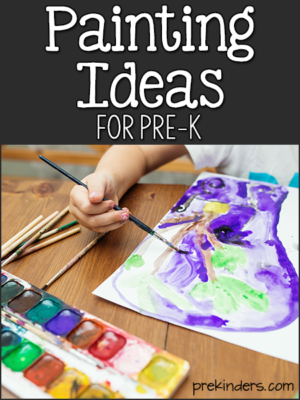 art activities in preschool Painting Activities for Pre-K, Preschool