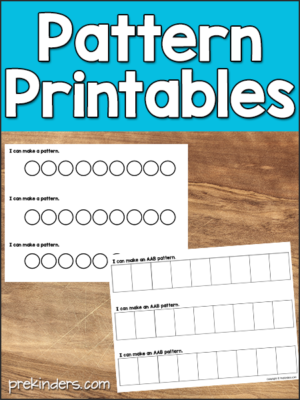 Pattern Printables for Math