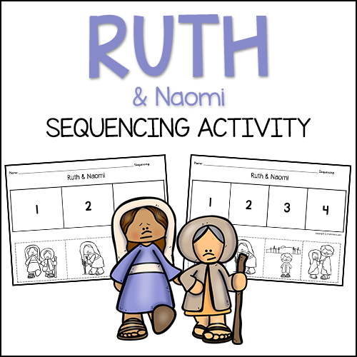 Ruth & Naomi: Christian Preschool Activities - PreKinders