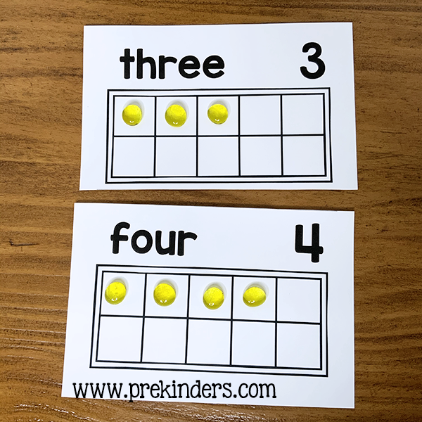 Covid-19 Teaching with Flat Marbles: Ten Frames