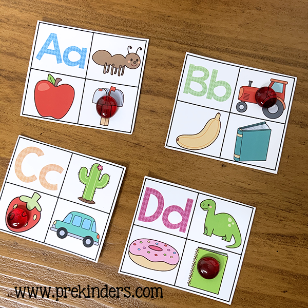 letter activity