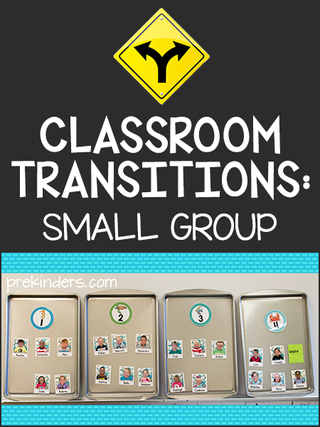 Classroom Transitions: Small Group